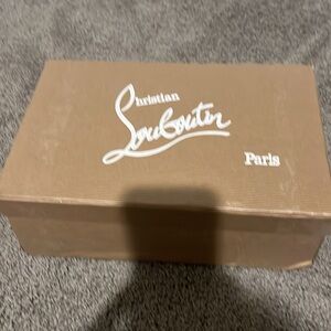 NWOT Black with Red Christian Louboutin Dupe purse with removable strap.